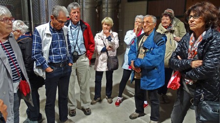 Groupe dans la cave Balatina